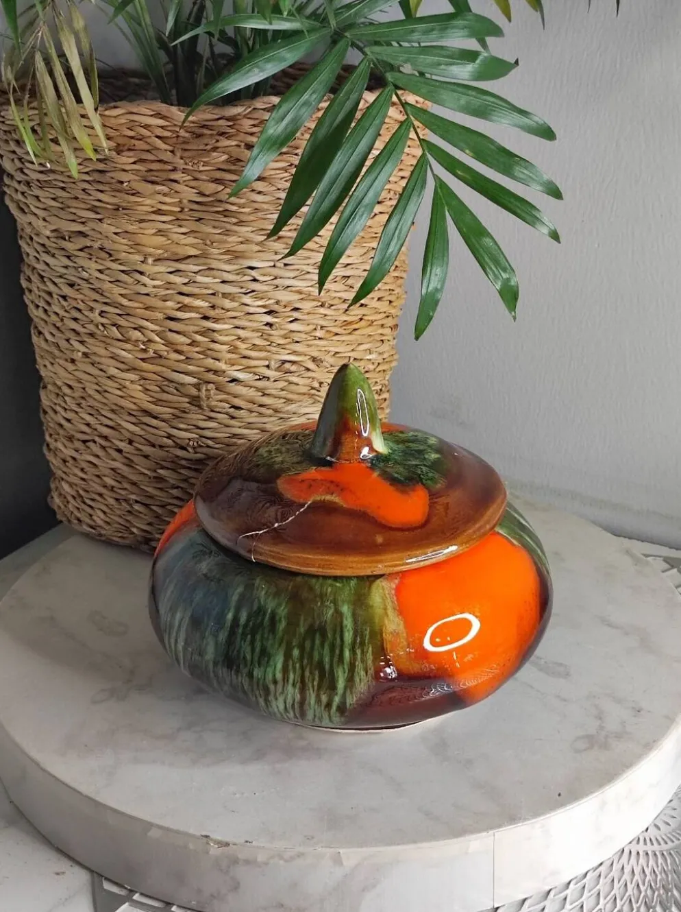 Bonbonnière citrouille