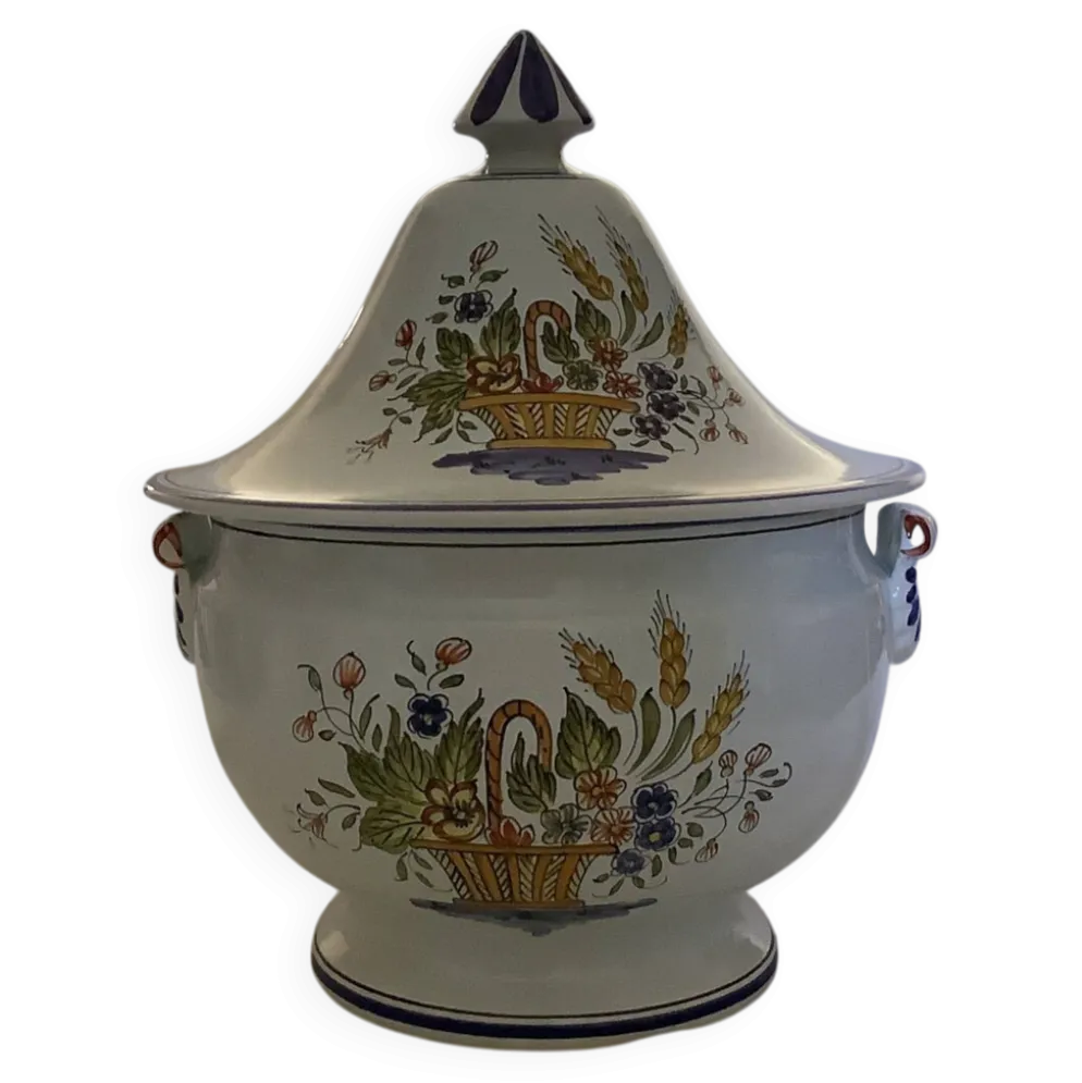 Bonbonnière décor de Rouen