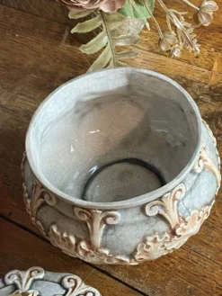 Bonbonnière en barbotine