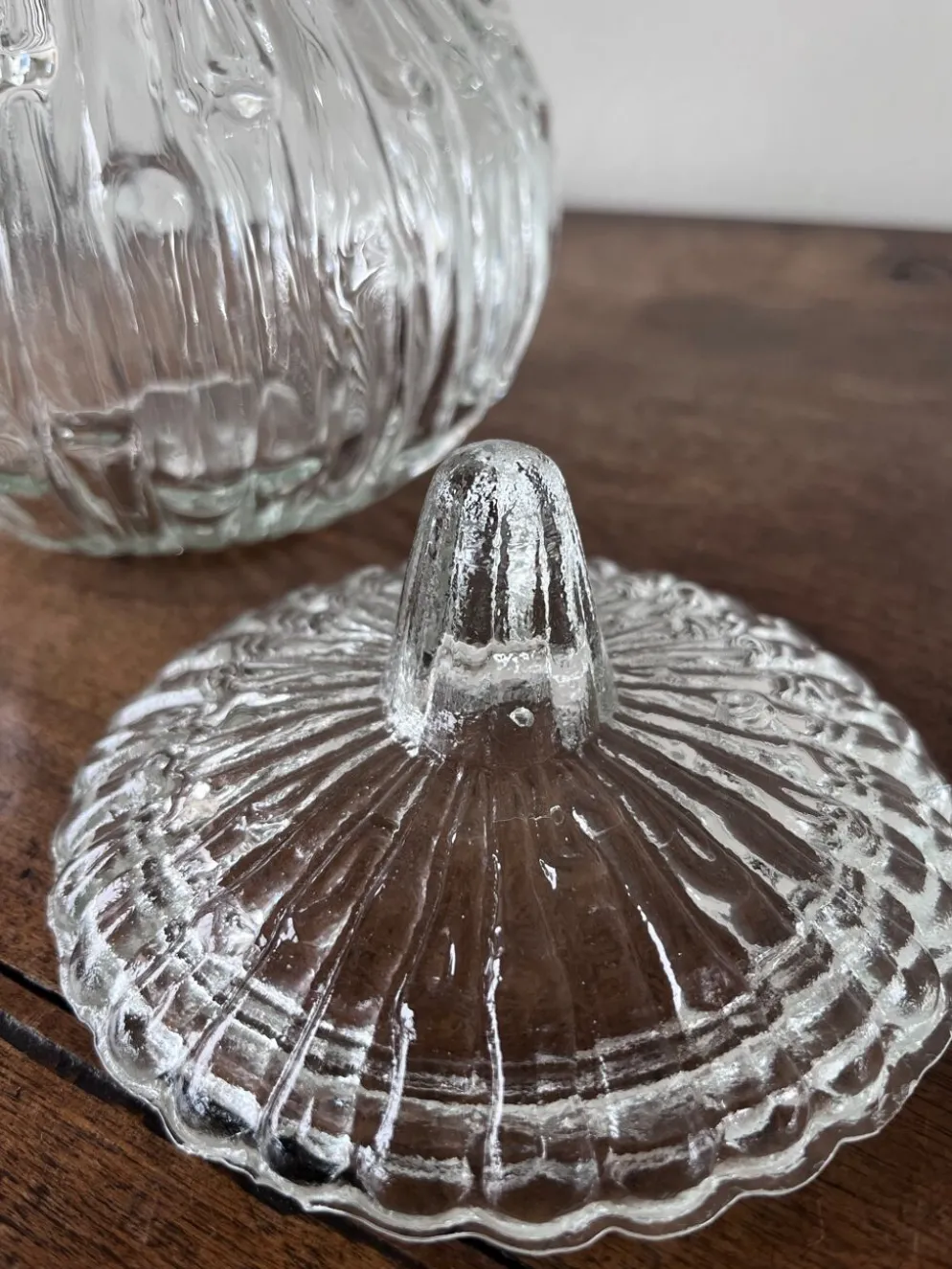 Bonbonnière en verre