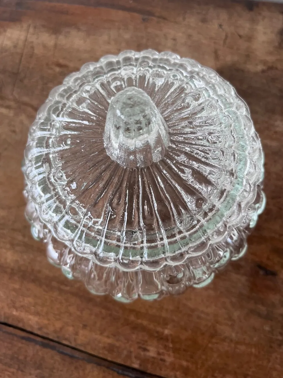 Bonbonnière en verre