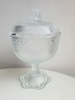 Bonbonnière en verre