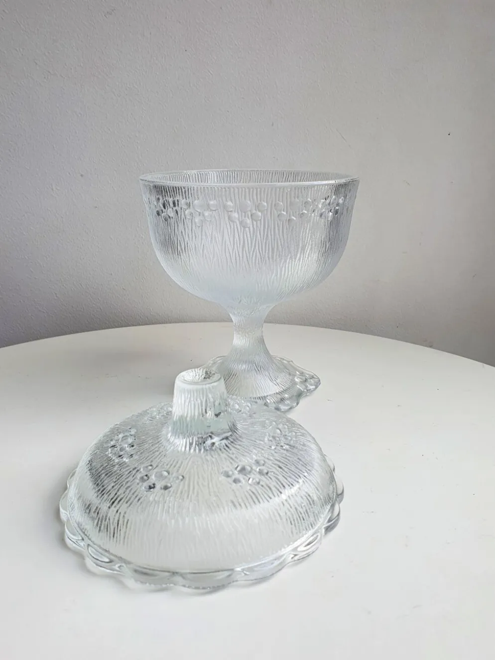 Bonbonnière en verre