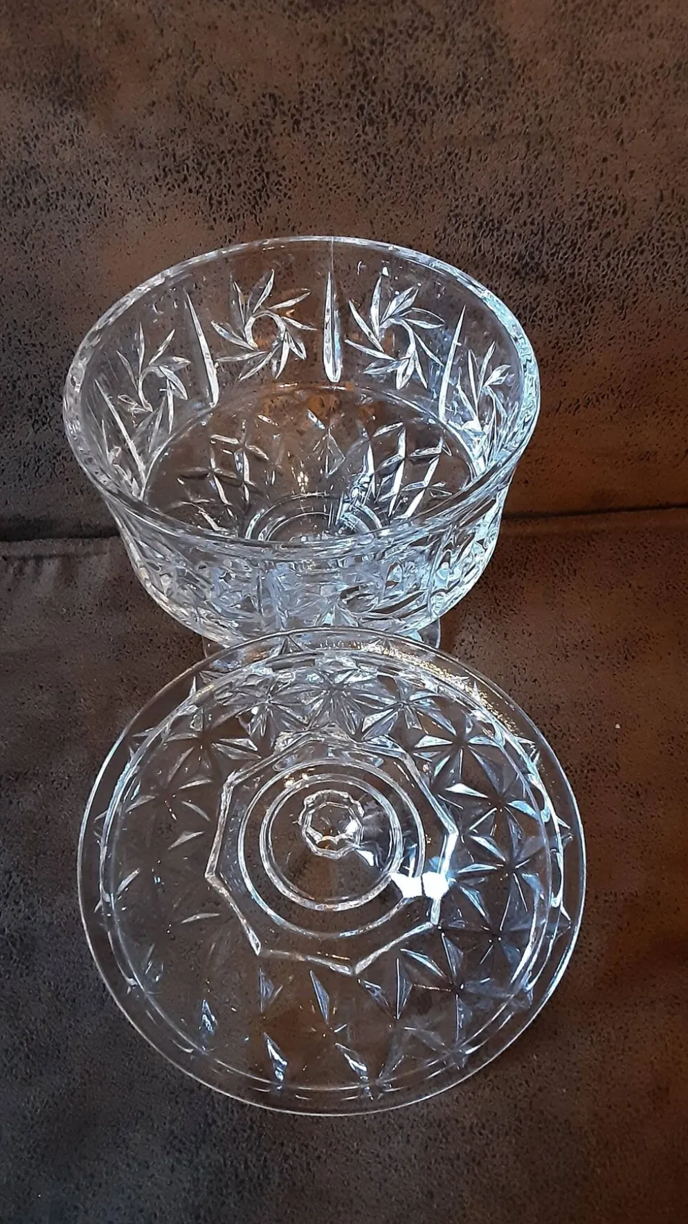 Bonbonnière en verre