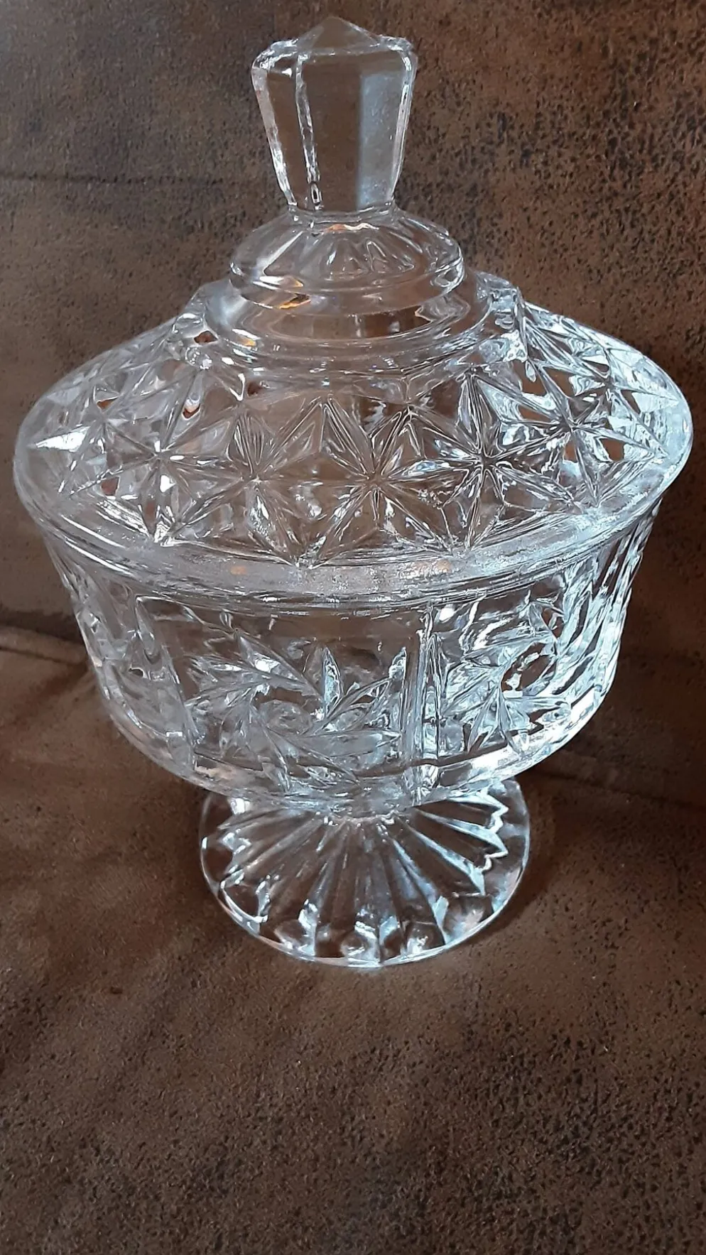 Bonbonnière en verre