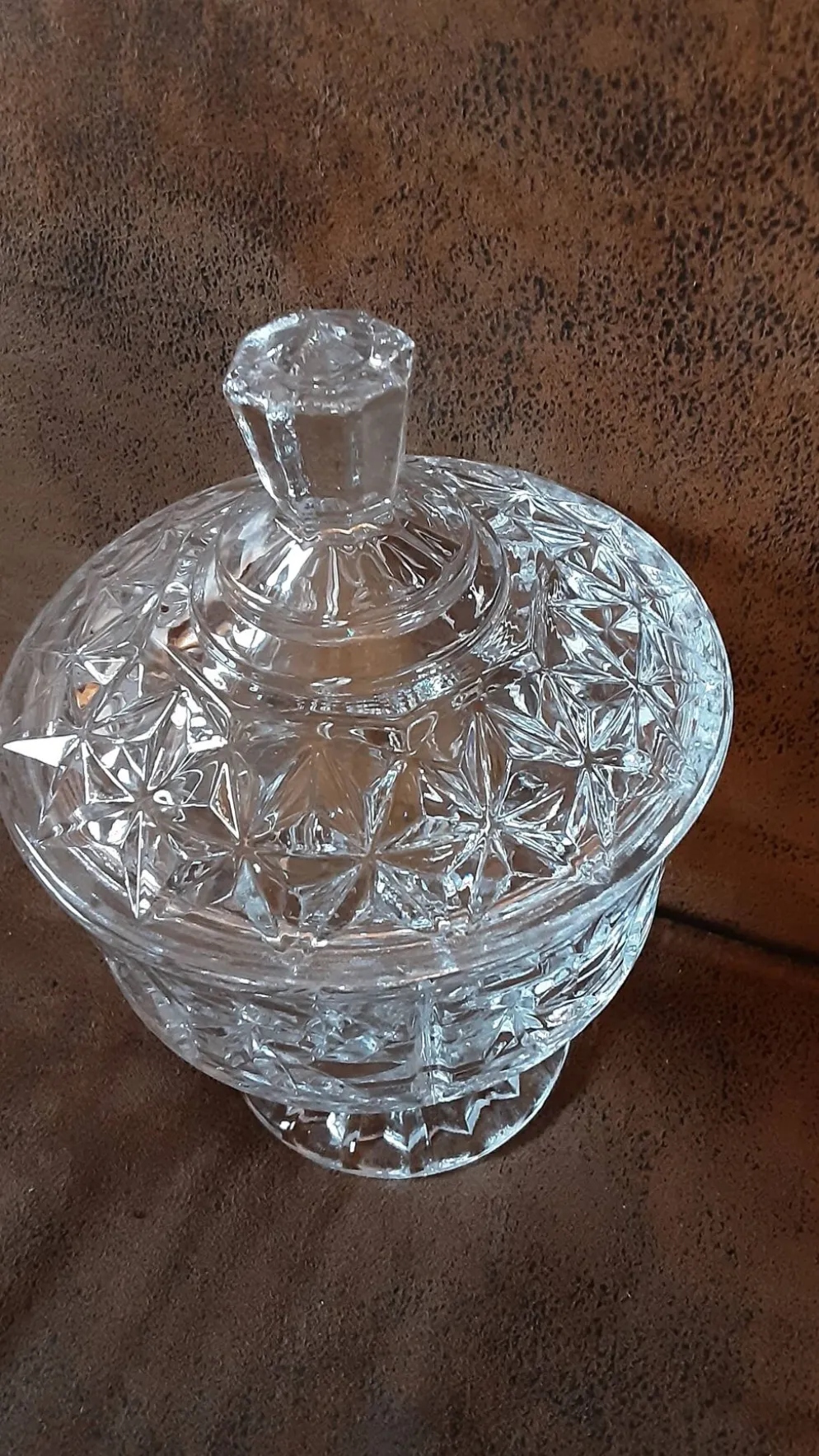 Bonbonnière en verre