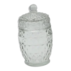 Bonbonnière en verre ancienne