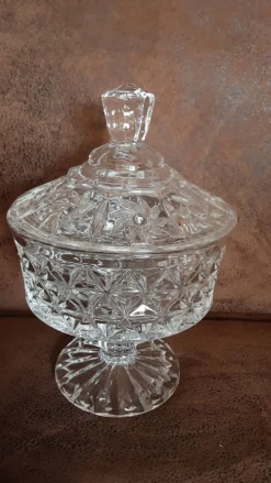 Bonbonnière ou sucrier verre