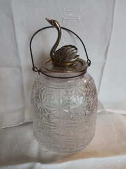 Bonbonnière/ seau à biscuits ancien