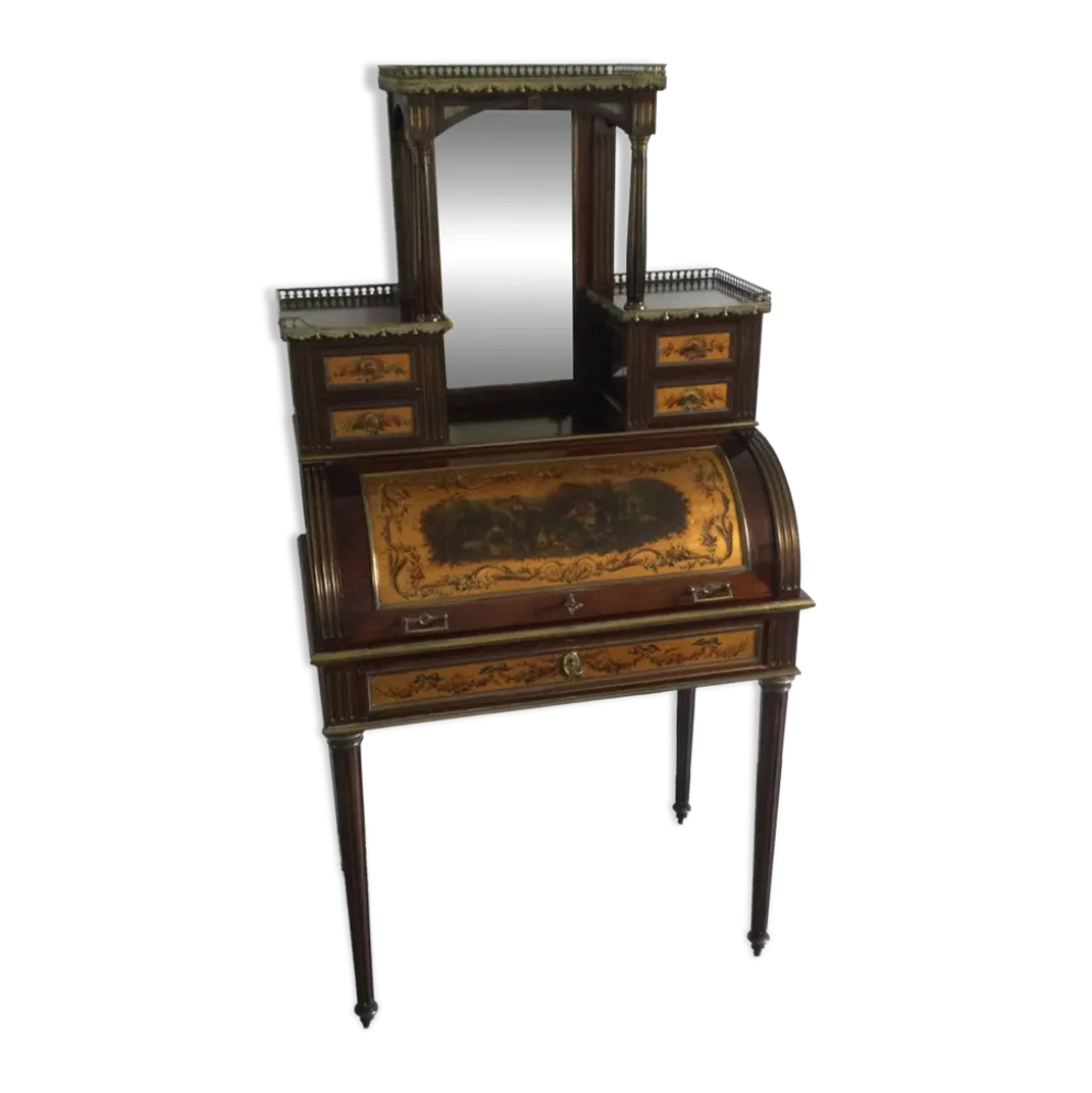 Bonheur Du Jour De Style Louis XVI En Acajou