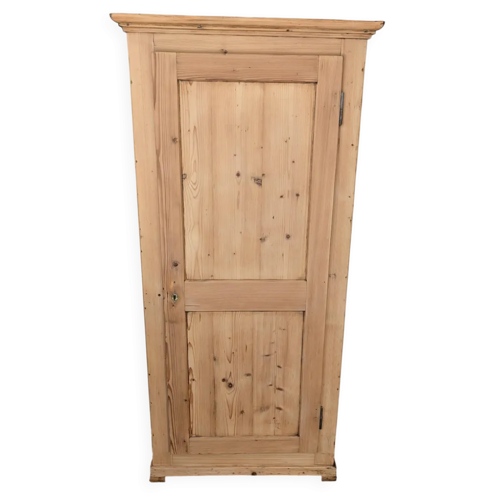 Bonnetière ancienne en pin décapé