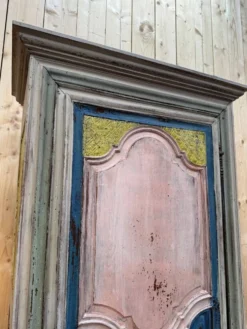 Bonnetière un vantail – Chêne massif polychrome