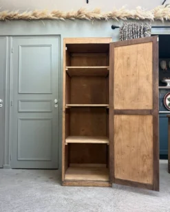 Bonnetière vintage en chêne (rénovée)