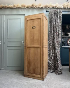 Bonnetière vintage en chêne (rénovée)