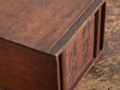 Boîte ancienne japonaise de rangement à calligraphie – Japon, vers 1920