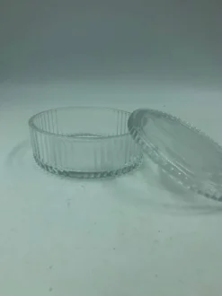 Boîte bonbonnière, ancienne en cristal