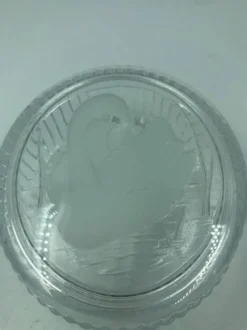 Boîte bonbonnière, ancienne en cristal