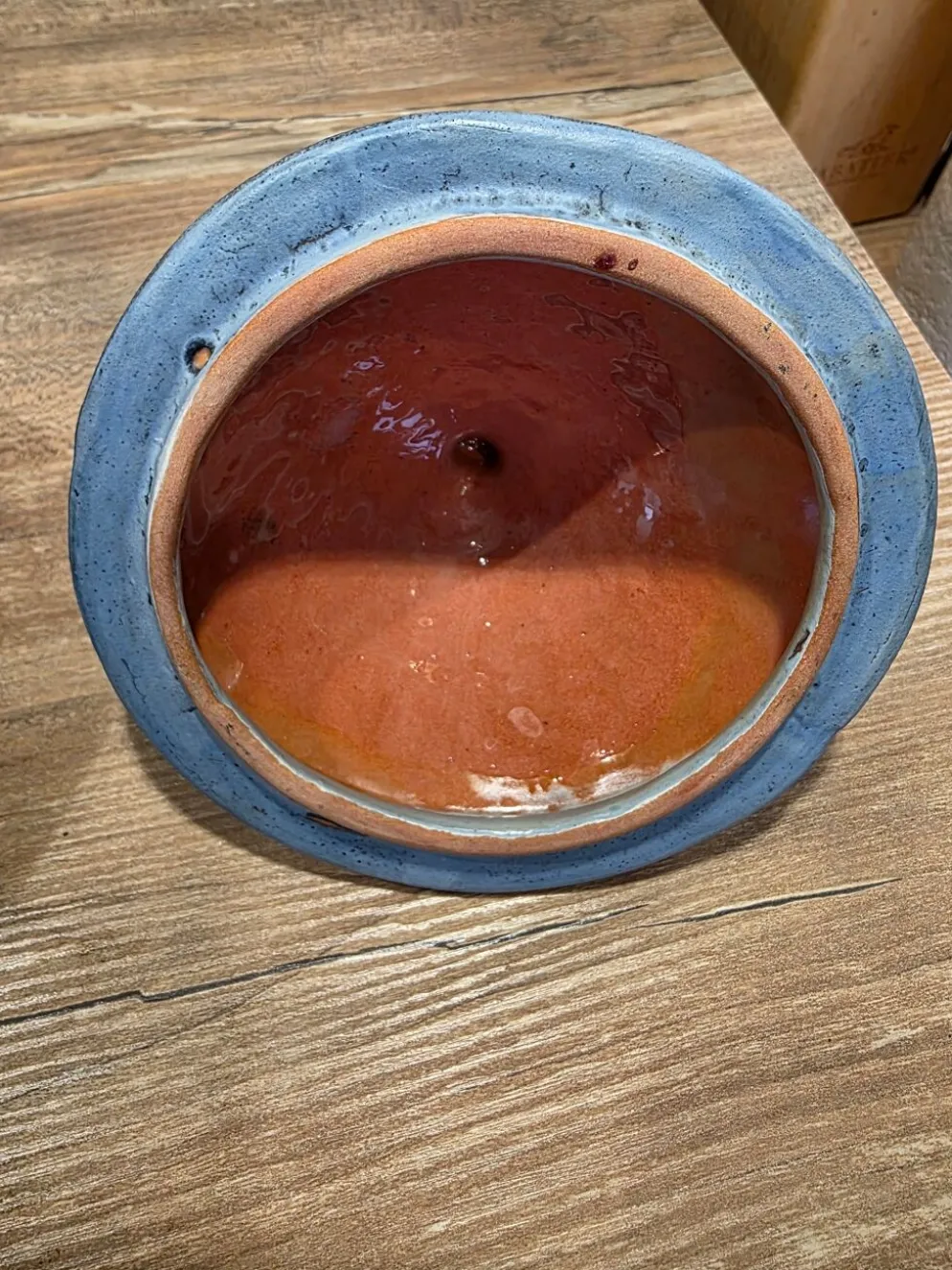 Boîte couverte / Sucrier céramique Vallauris Agnès Escala Années 60
