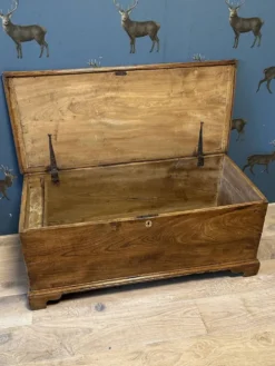 Boîte en orme du XVIIIe siècle