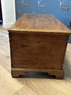 Boîte en orme du XVIIIe siècle