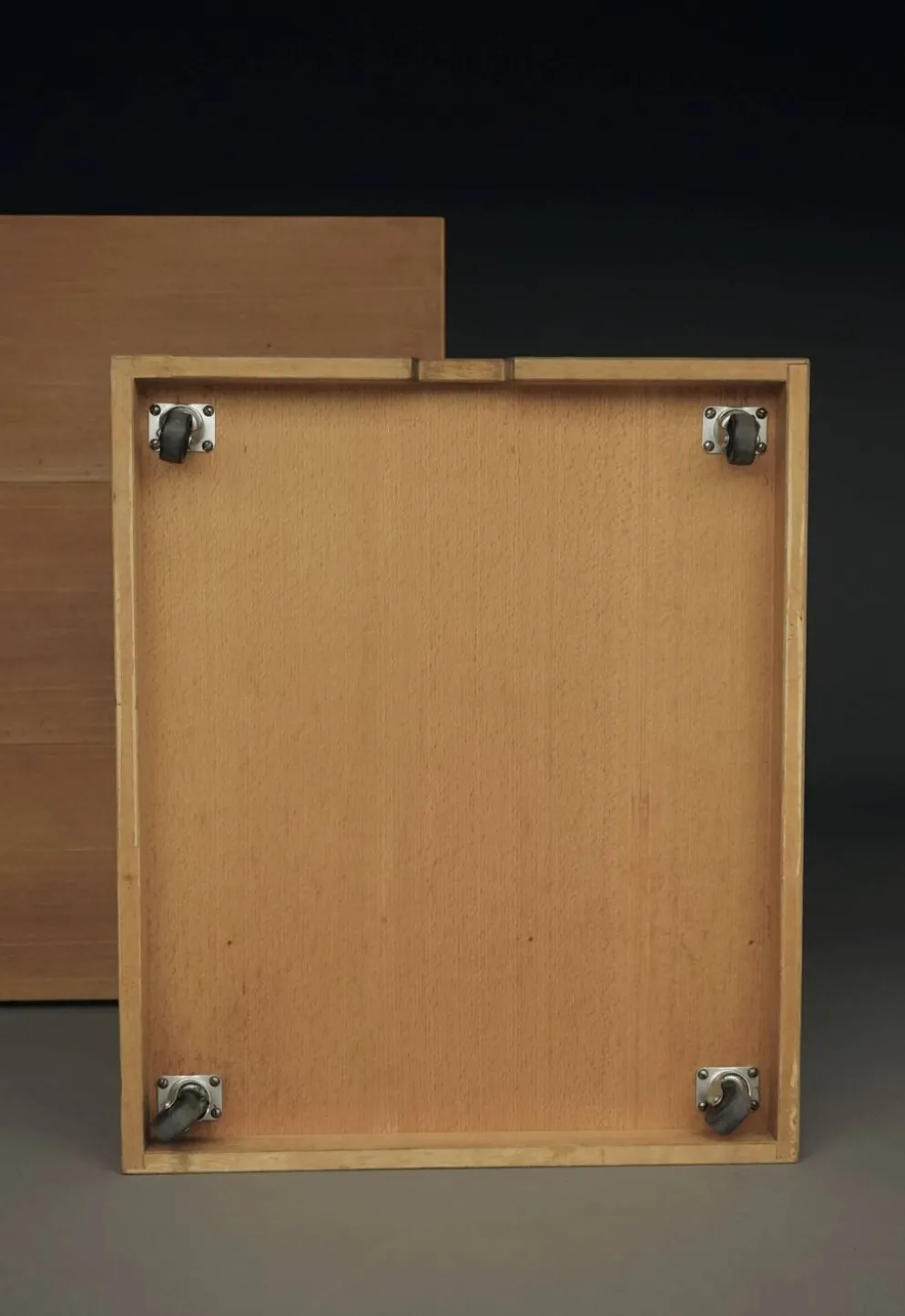 Boîtes de rangement en bois de hêtre par Wim den Boon, 1967. Ensemble de 4.