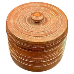 Boîte à sel en grès perlé