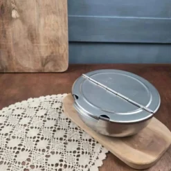 Boîte à sucre Rancilio inox 18/10 – Accessoire café bistrot italien
