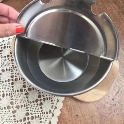 Boîte à sucre Rancilio inox 18/10 – Accessoire café bistrot italien