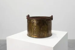 Bouilloire en cuivre de style provençal français ancien, XIXe siècle