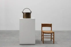 Bouilloire en cuivre de style provençal français ancien, XIXe siècle
