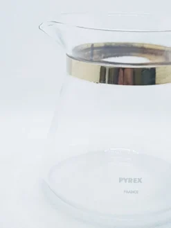 Bouilloire Pyrex milieu du siècle