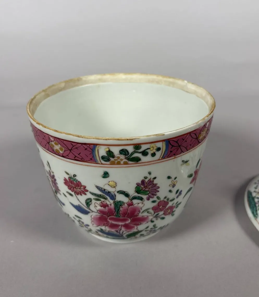 Bouillon en porcelaine - Compagnie des indes orientales - XVIIIe - Chine