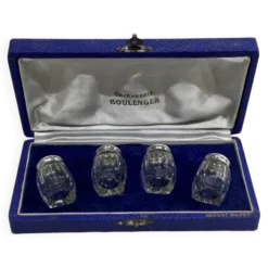 Boulenger – 4 Salières En Argent Massif 