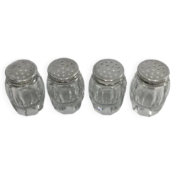 Boulenger – 4 Salières En Argent Massif 