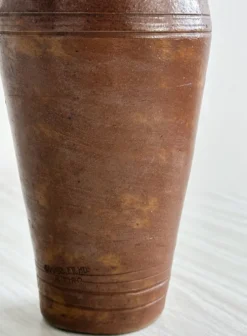Bouteille ancienne en grès.