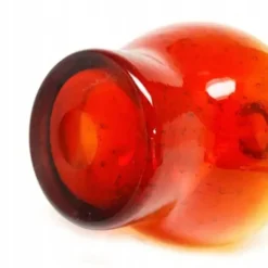 Bouteille Bączek, moderne du milieu du siècle, en verre, conçue par Z. Horbowy, Pologne, années 1970