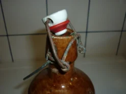 Bouteille bouillotte grès bouchon mécanique