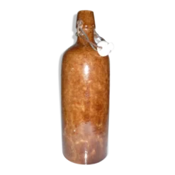 Bouteille bouillotte grès bouchon mécanique