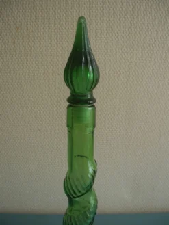 Bouteille, carafe Empoli, années 60