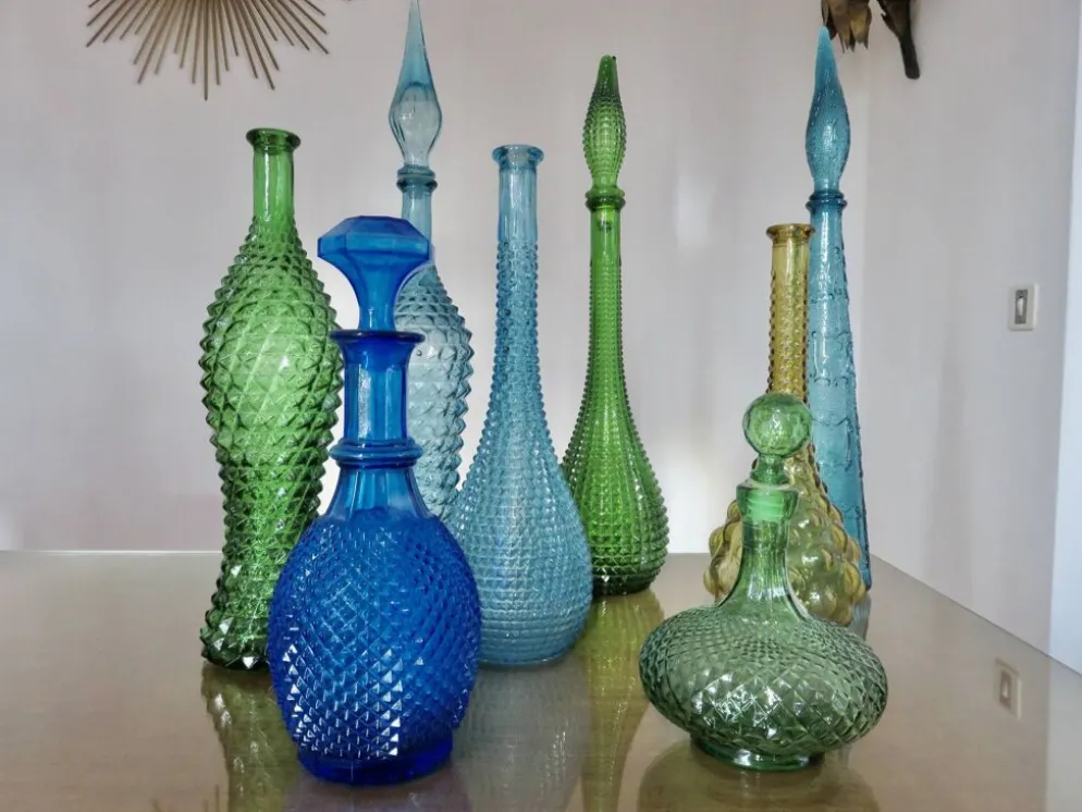 Bouteille, carafe, Empoli made in Italy