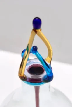 Bouteille à décanter postmoderne en verre de Murano par Vincenzo Nason, Italie