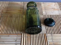 Bouteille de lait en verre