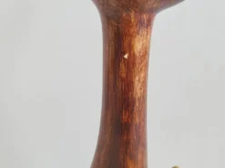 Bouteille de liqueur vintage 1950 chat chats ceramique 50s noyau de poissy