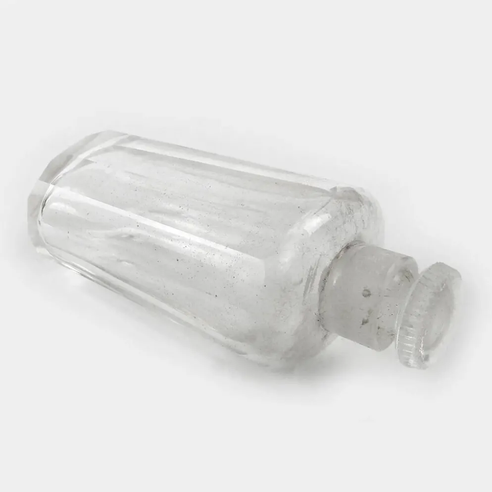 Bouteille de parfum Art Déco, cristal, France, années 1930