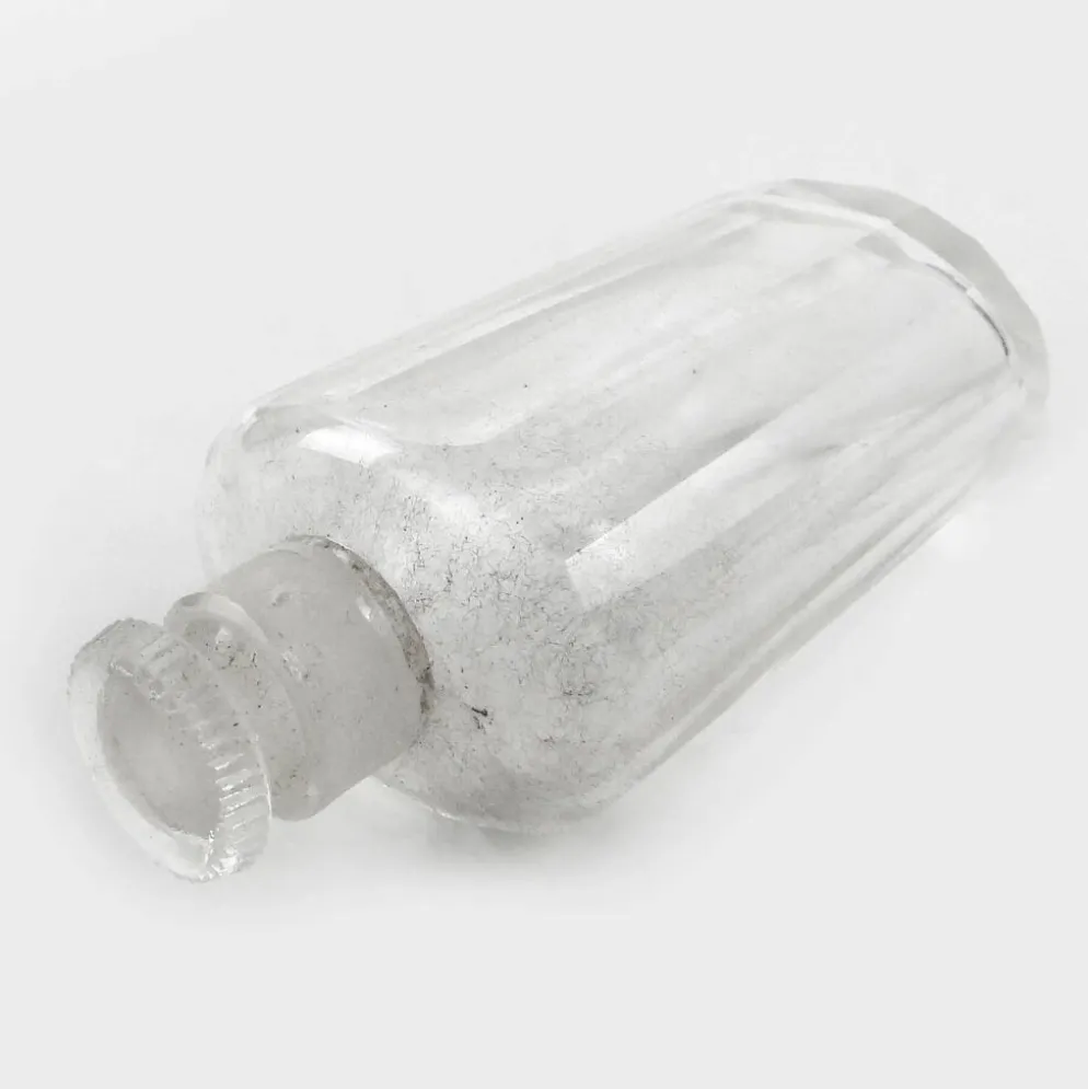 Bouteille de parfum Art Déco, cristal, France, années 1930