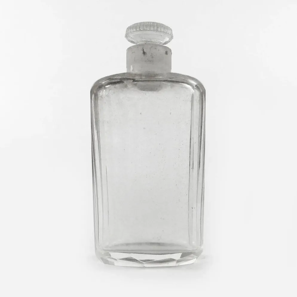 Bouteille de parfum Art Déco, cristal, France, années 1930