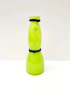 Bouteille de Vincenzo Nason & Cie en verre de Murano, Italie 1980