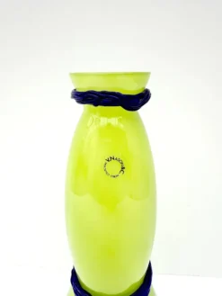 Bouteille de Vincenzo Nason & Cie en verre de Murano, Italie 1980