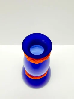 Bouteille de Vincenzo Nason & Cie en verre de Murano, Italie 1980