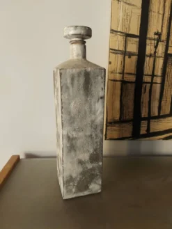 Bouteille en céramique Henri Cimal , Vallauris